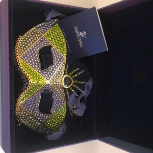 Swarovski crystal mask